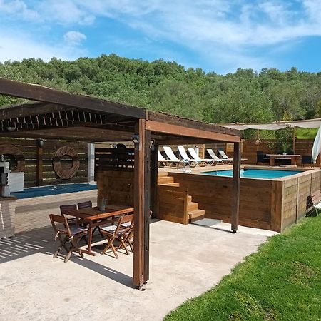 Villa Thanos Marathias  Bagian luar foto